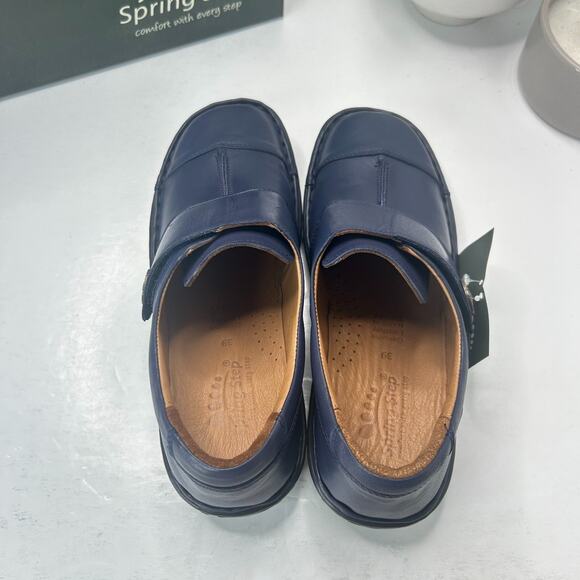 Spring Step Kaminia Leather Shoes Navy 18391-2204 Women's 8.5/EU 39 NWB Comfort - Picture 5 of 10